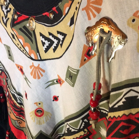 Unique Vintage Native American Sweatshirt - Picture 4 of 6